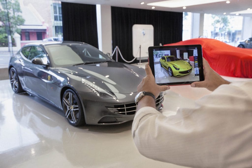 Ferrari AR Showroom App