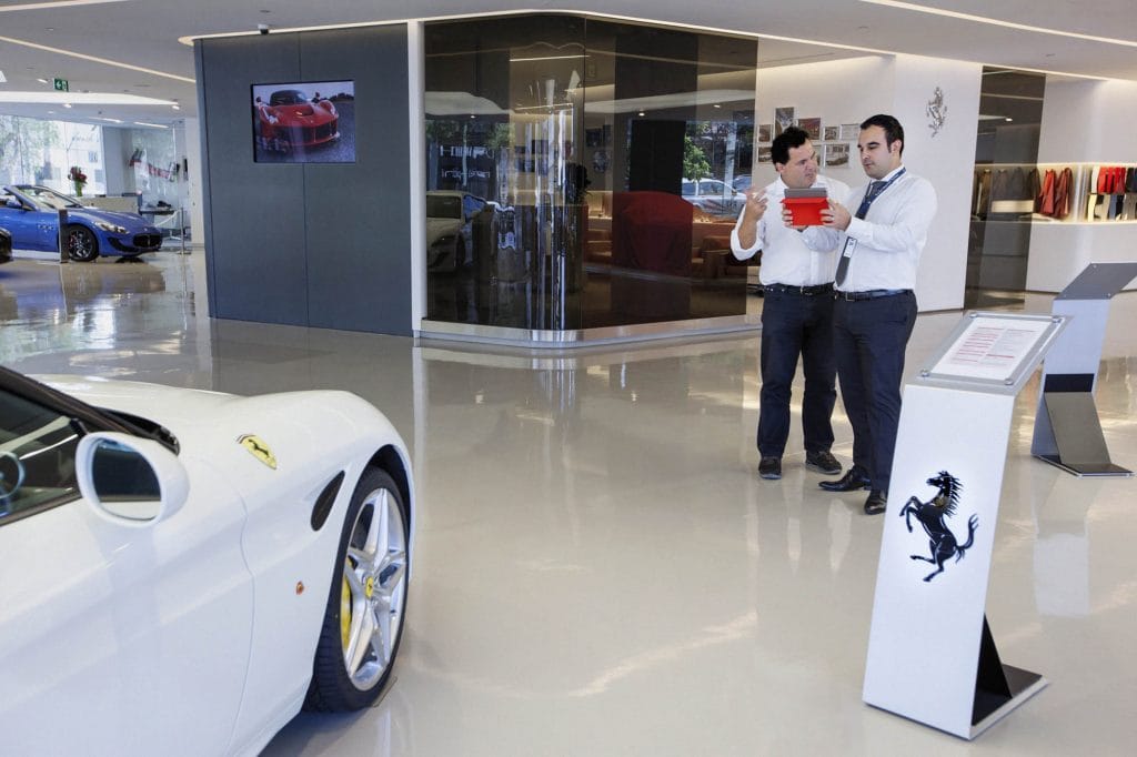 Ferrari AR Showroom App