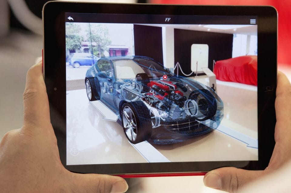Ferrari AR Showroom App