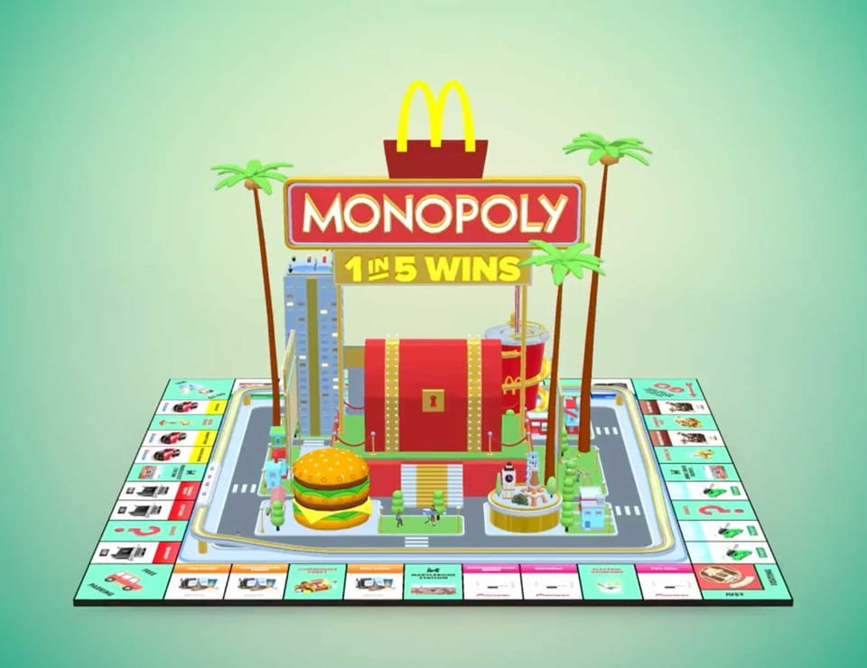 Maccas Monopoly 2019